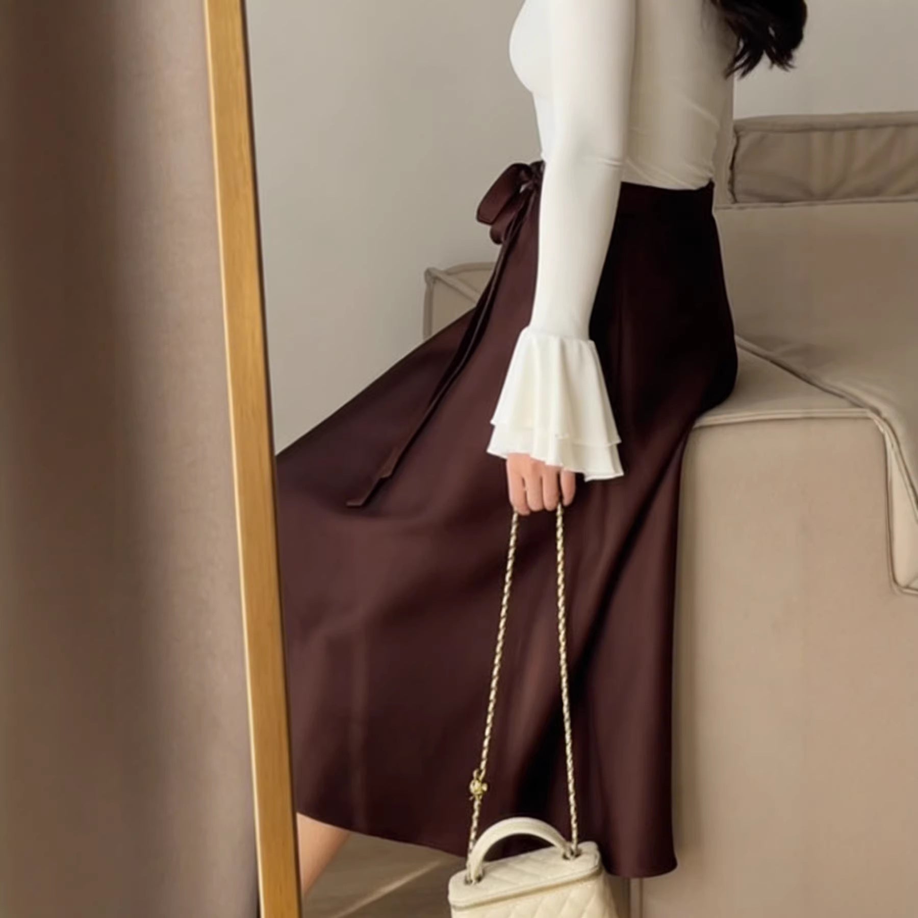 Elegant Solid-color Maxi Dress Perfect For Work Or Everyday Wear