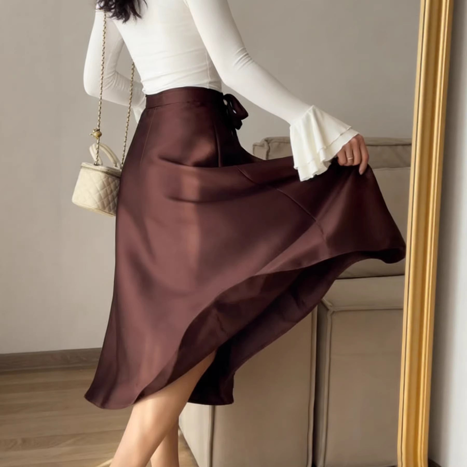 Elegant Solid-color Maxi Dress Perfect For Work Or Everyday Wear