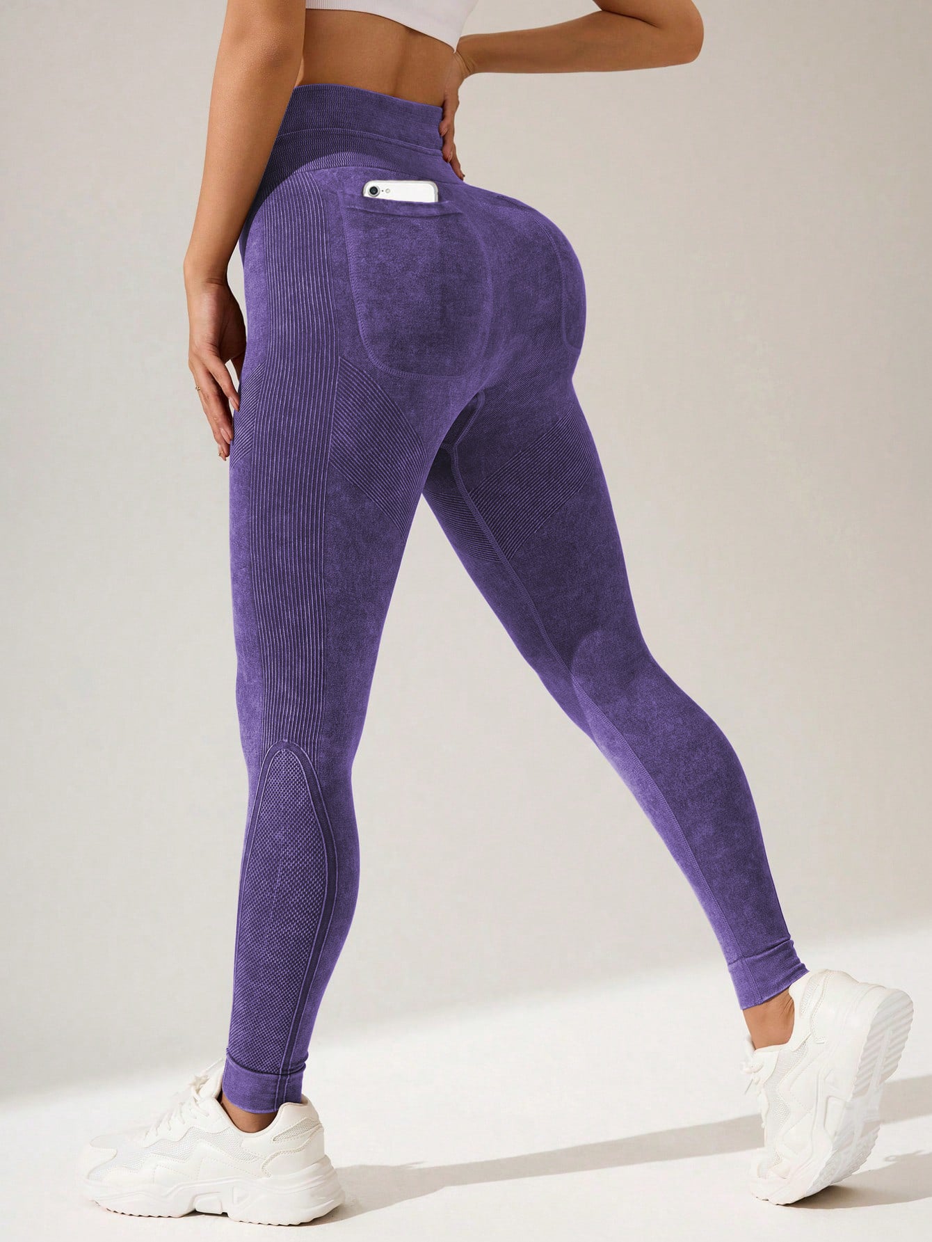 Athletic Outdoor Pocket Leggings For Fitness And Yoga