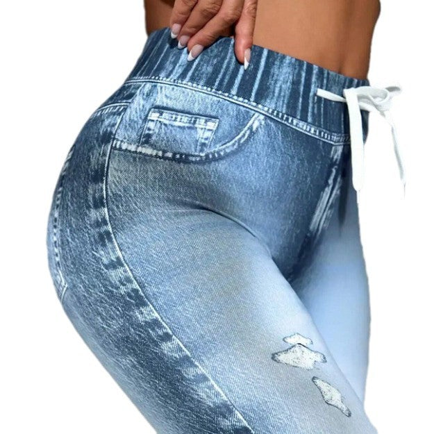 Butt-lifting Tummy-control Leggings Perfect For Cycling And Working Out