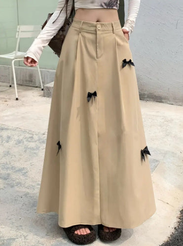 Stylish Fall Skirt For Petite Women A Chic High-end Piece With Premium Texture