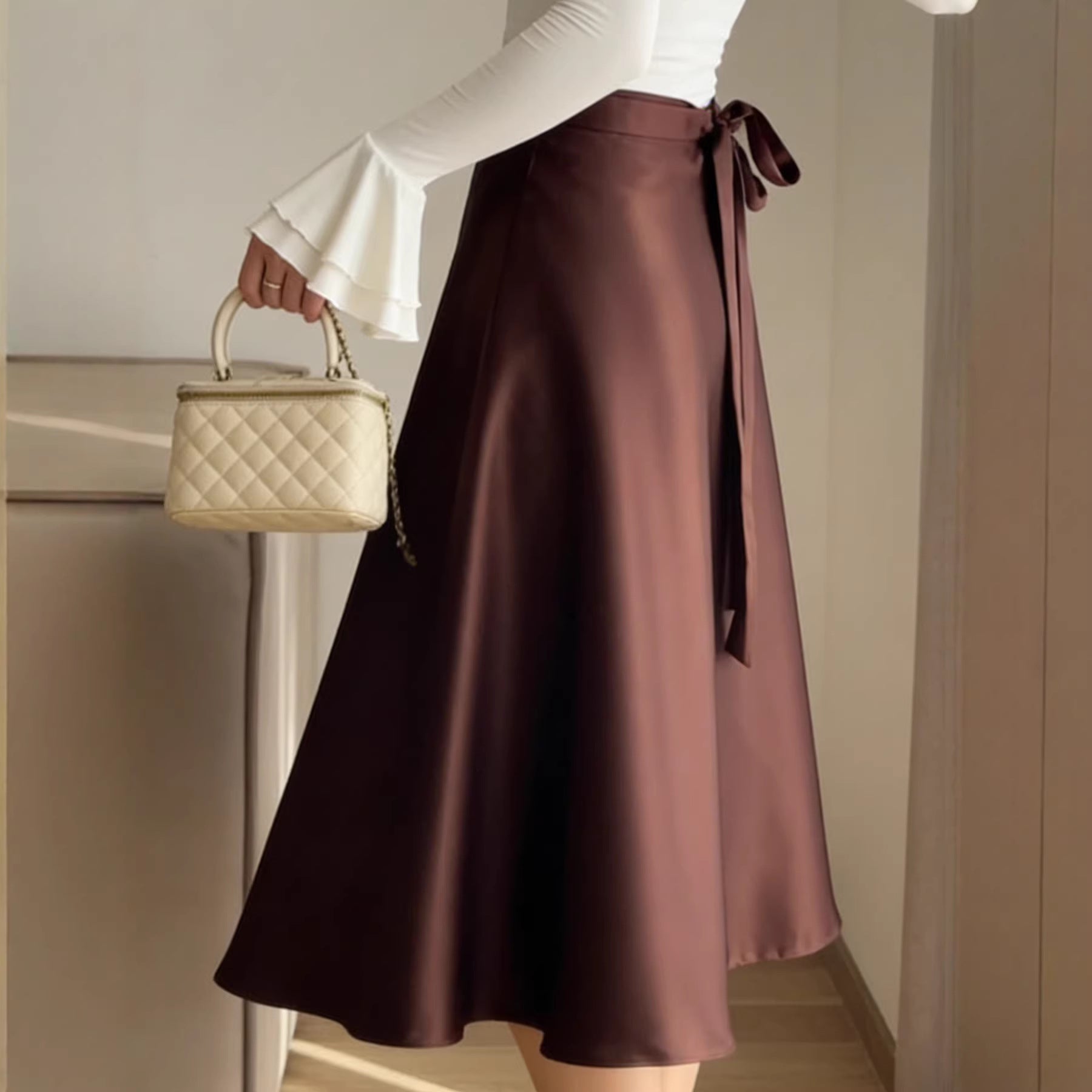 Elegant Solid-color Maxi Dress Perfect For Work Or Everyday Wear